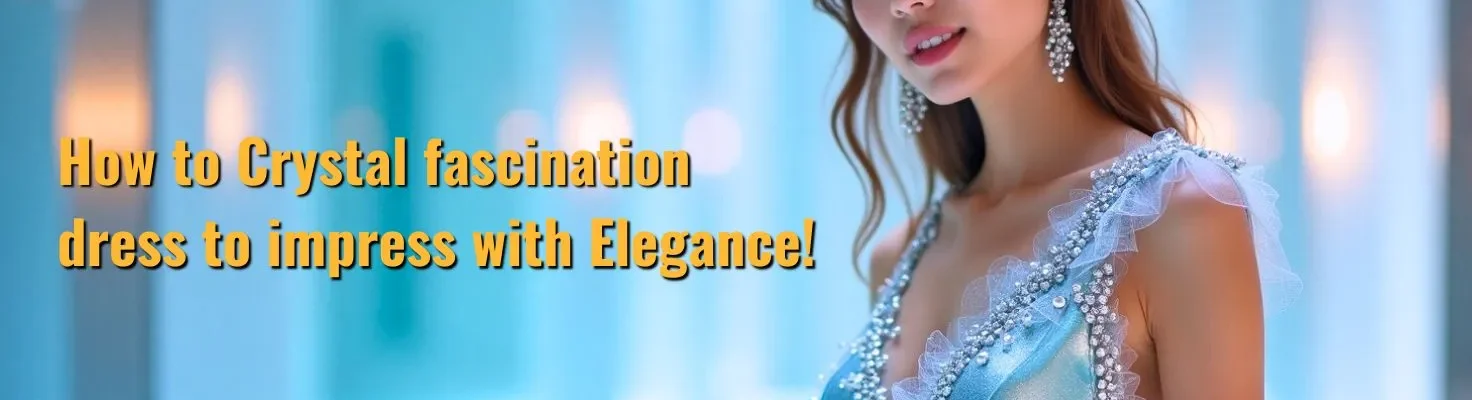 How to Crystal fascination dress to impress with Elegance!