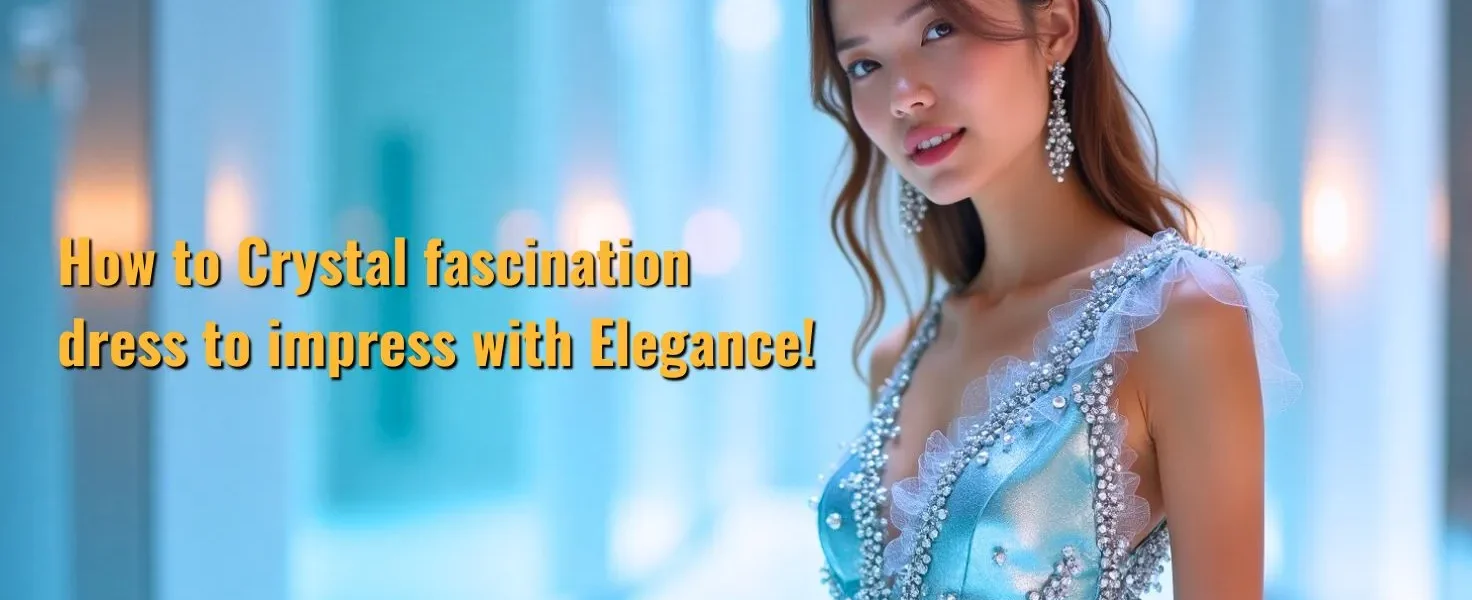 How to Crystal fascination dress to impress with Elegance!
