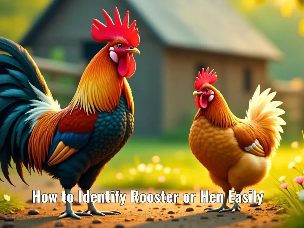 How to Identify Rooster or Hen Easily