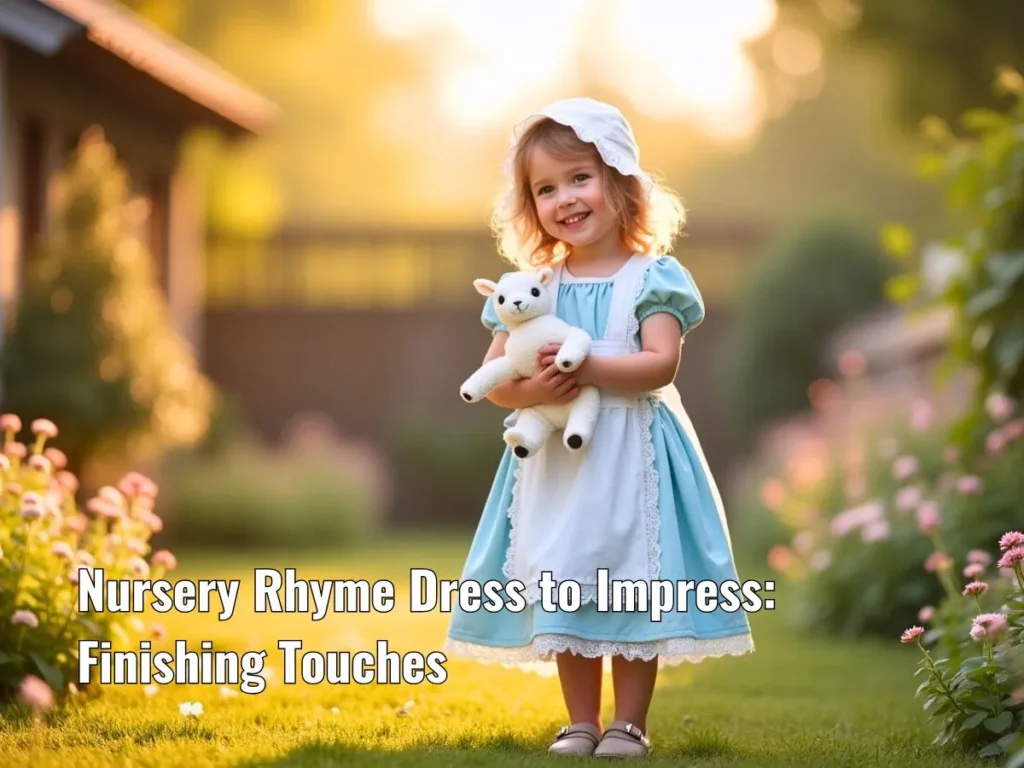 Nursery Rhyme Dress to Impress: Finishing Touches
