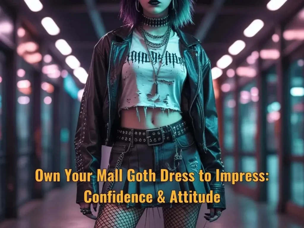 Own Your Mall Goth Dress to Impress: Confidence & Attitude