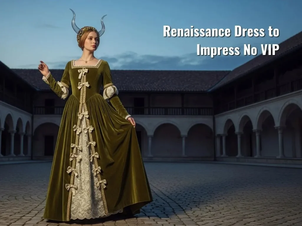 Renaissance Dress to Impress No VIP