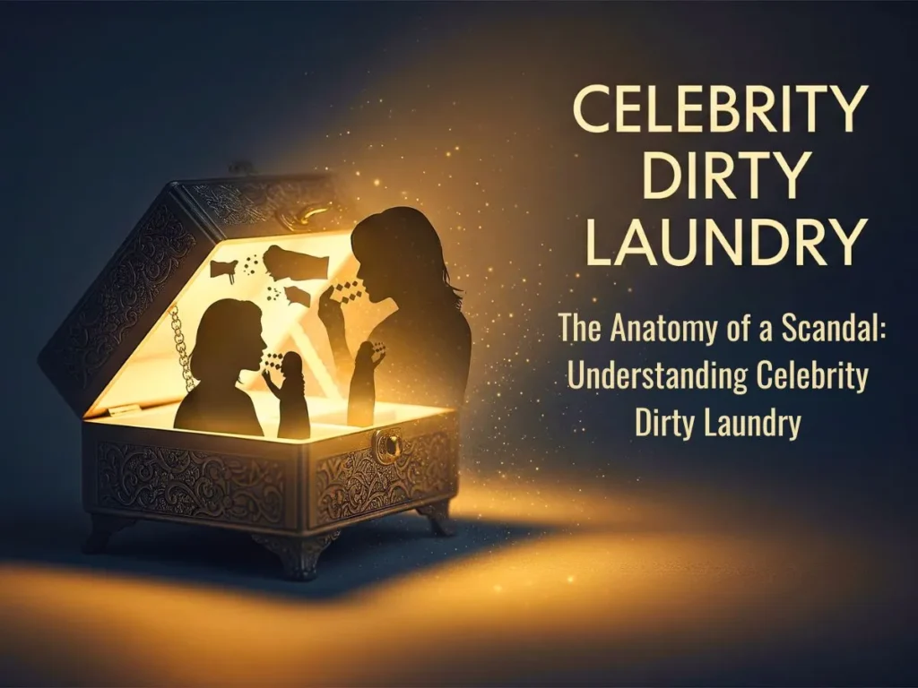 The Anatomy of a Scandal: Understanding Celebrity Dirty Laundry
