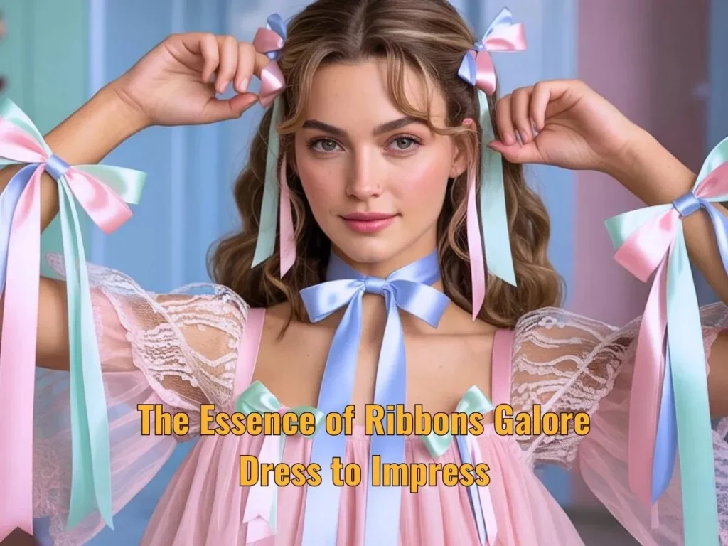 The Essence of Ribbons Galore Dress to Impress