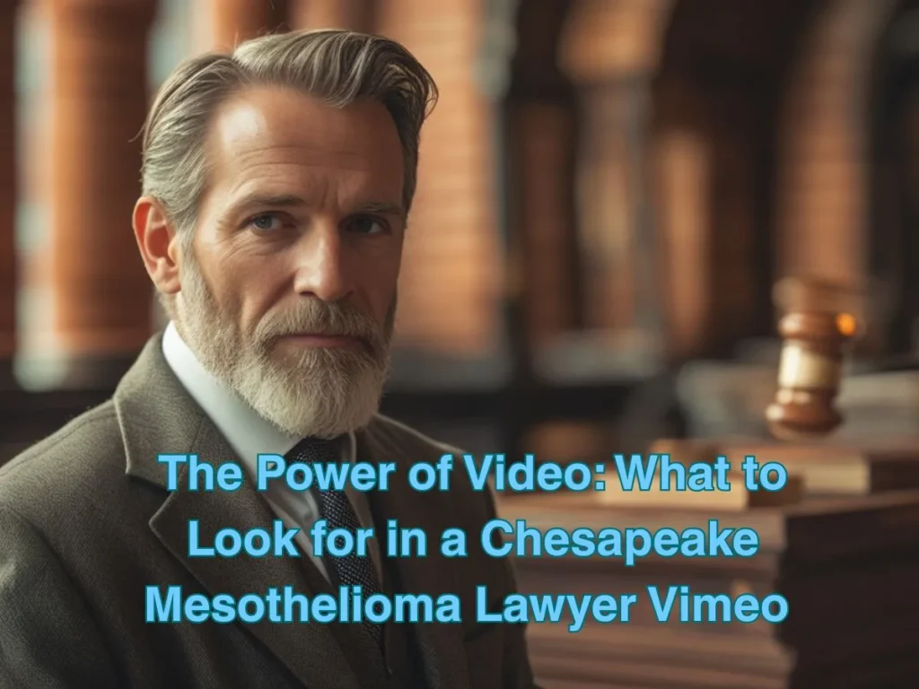 The Power of Video: What to Look for in a Chesapeake Mesothelioma Lawyer Vimeo