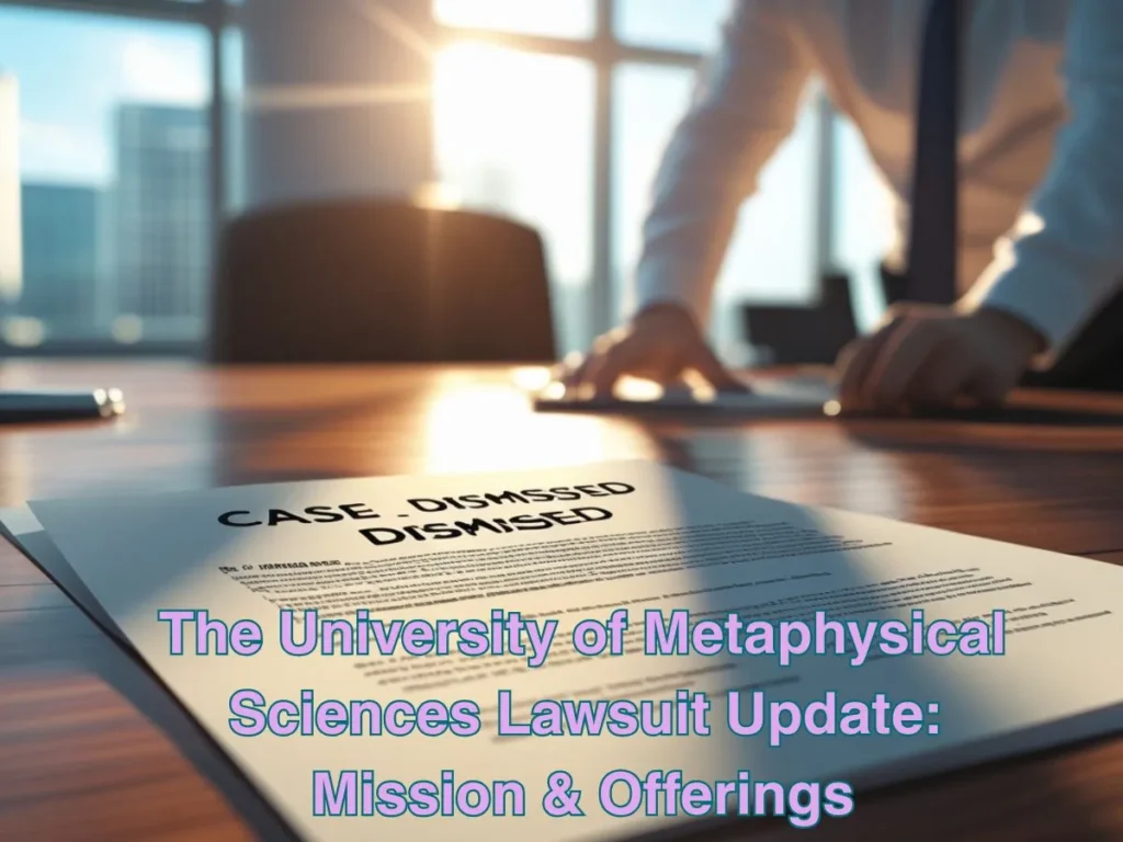 The University of Metaphysical Sciences Lawsuit Update: Mission & Offerings