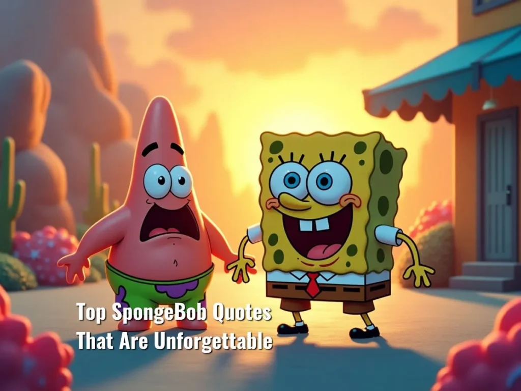 Top SpongeBob Quotes That Are Unforgettable