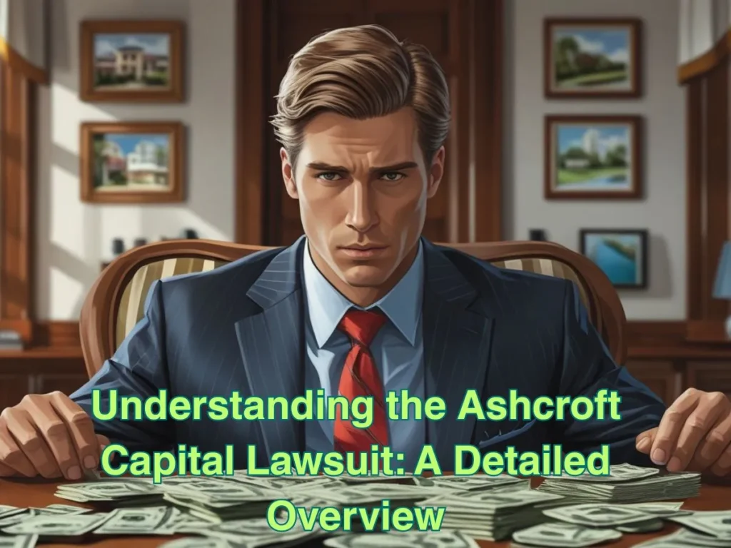 Understanding the Ashcroft Capital Lawsuit: A Detailed Overview