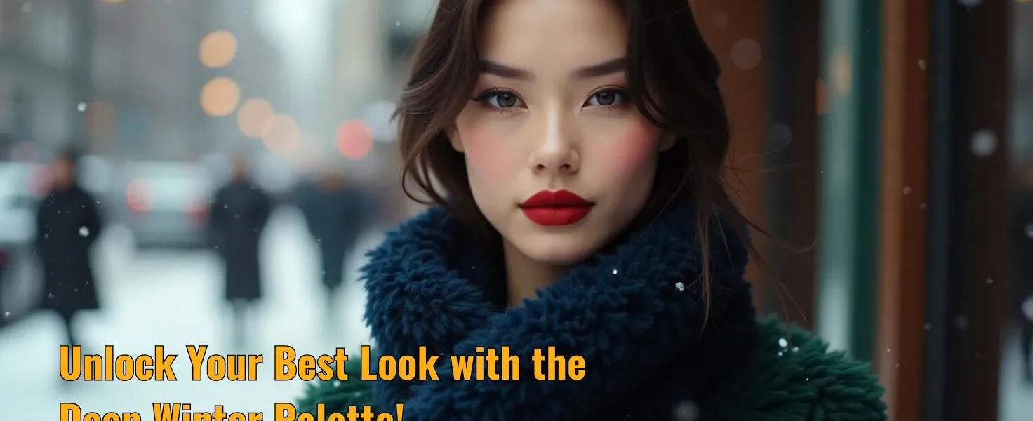 Unlock Your Best Look with the Deep Winter Palette!