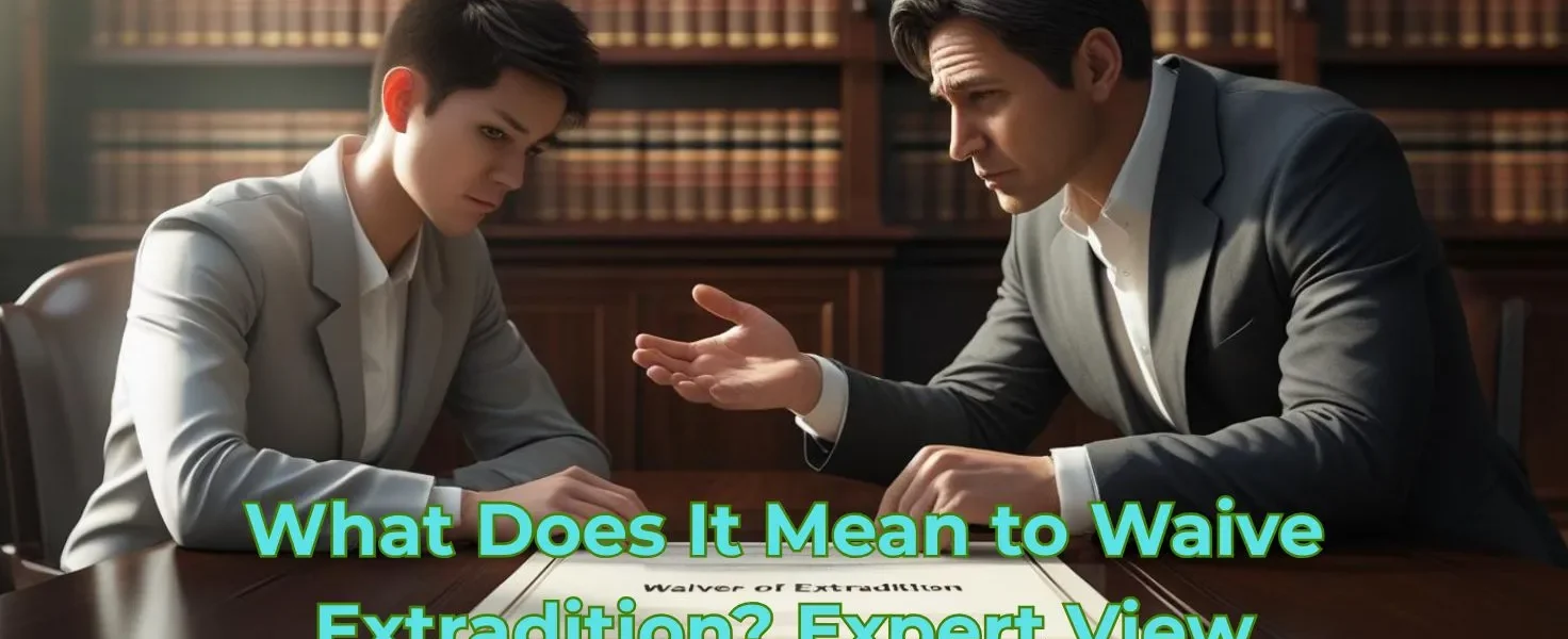 What Does It Mean to Waive Extradition? Expert View