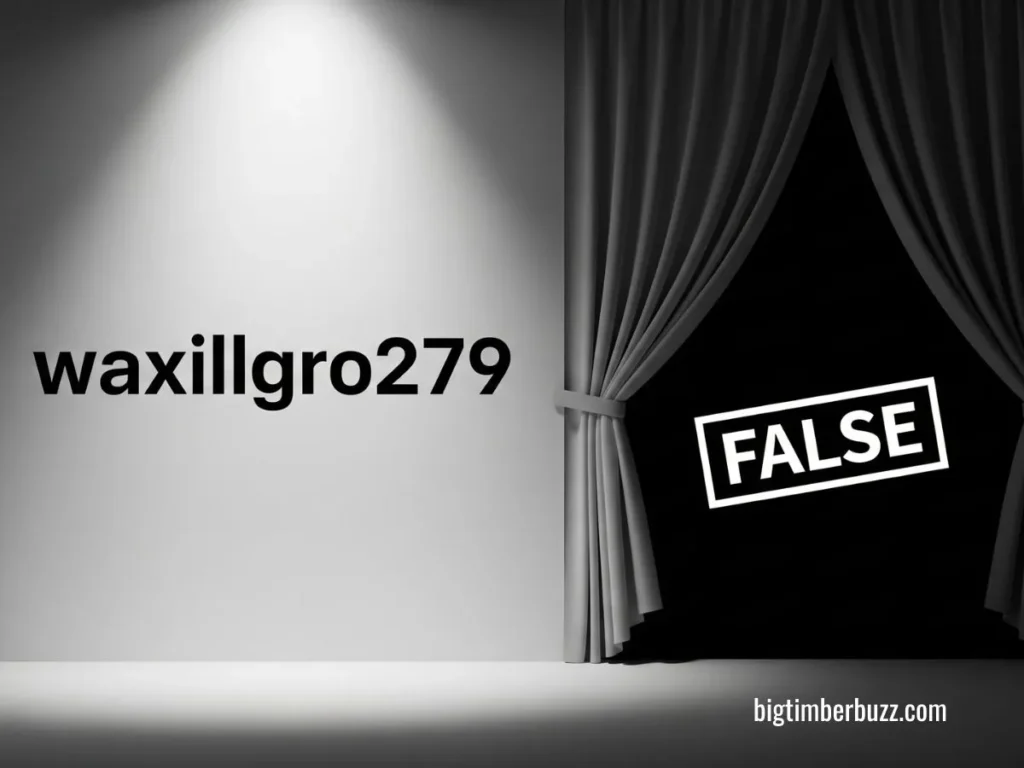 What is Waxillgro279 in Health? A Dangerous Misdirection