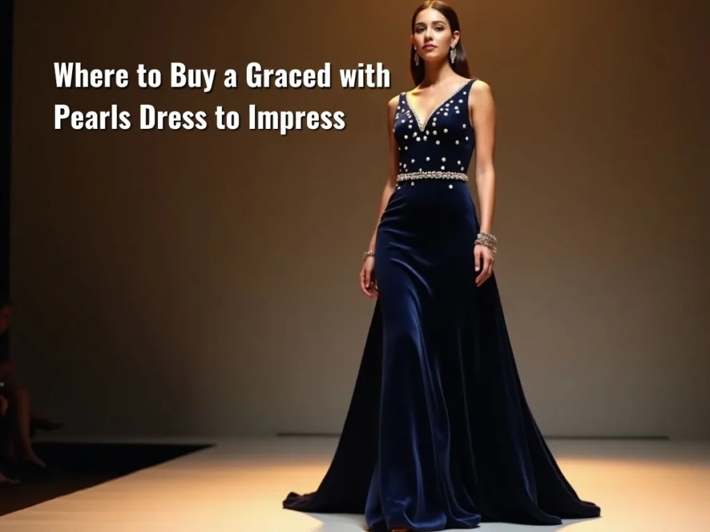 Where to Buy a Graced with Pearls Dress to Impress