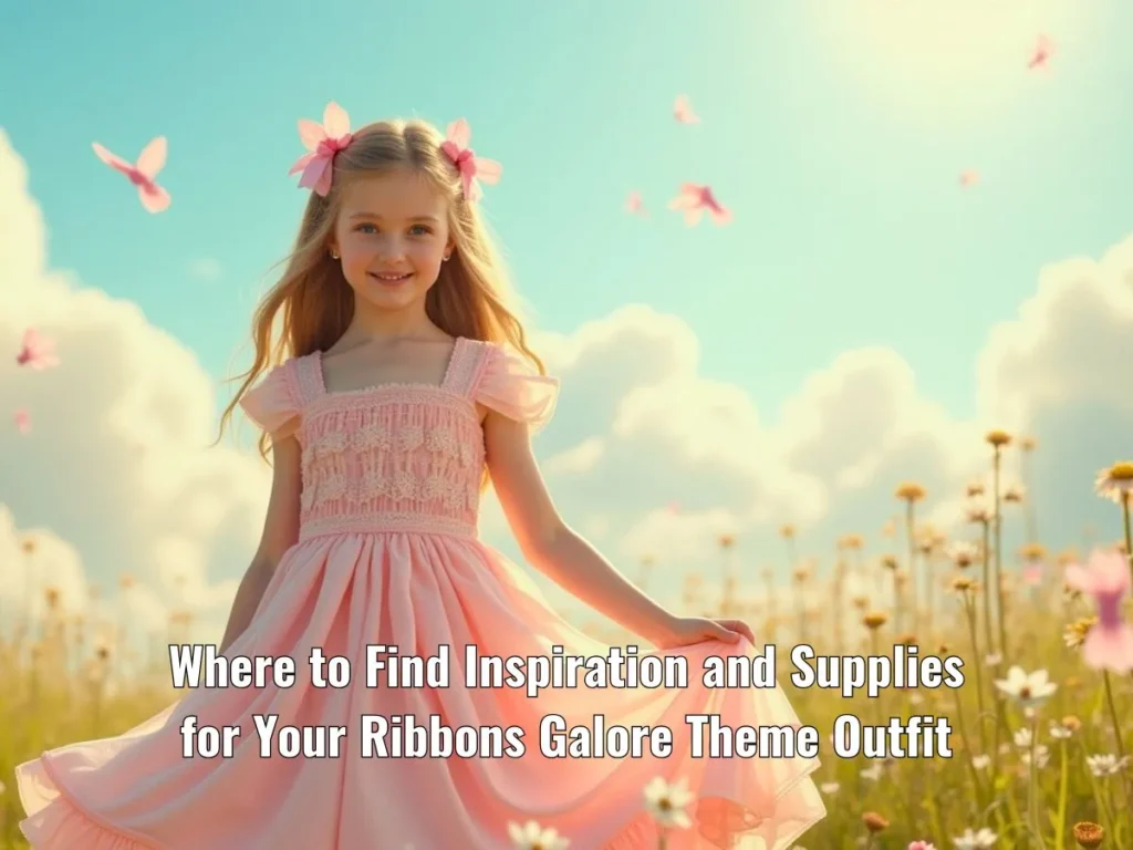Where to Find Inspiration and Supplies for Your Ribbons Galore Theme Outfit