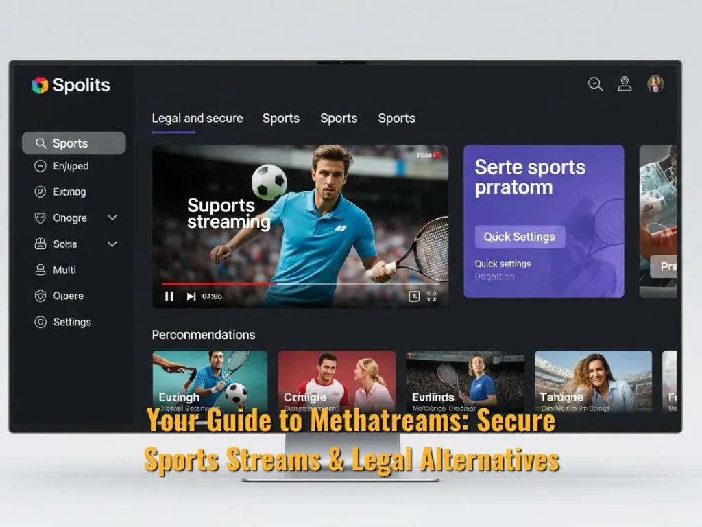 Your Guide to Methstreams: Secure Sports Streams & Legal Alternatives
