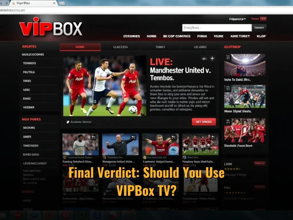 Final Verdict: Should You Use VIPBox TV?