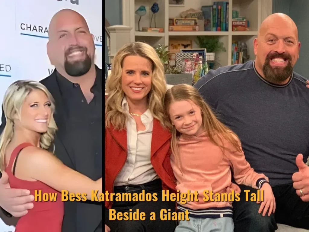 How Bess Katramados Height Stands Tall Beside a Giant