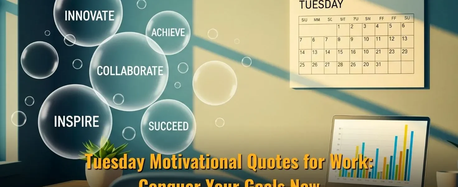 Tuesday Motivational Quotes for Work: Conquer Your Goals Now